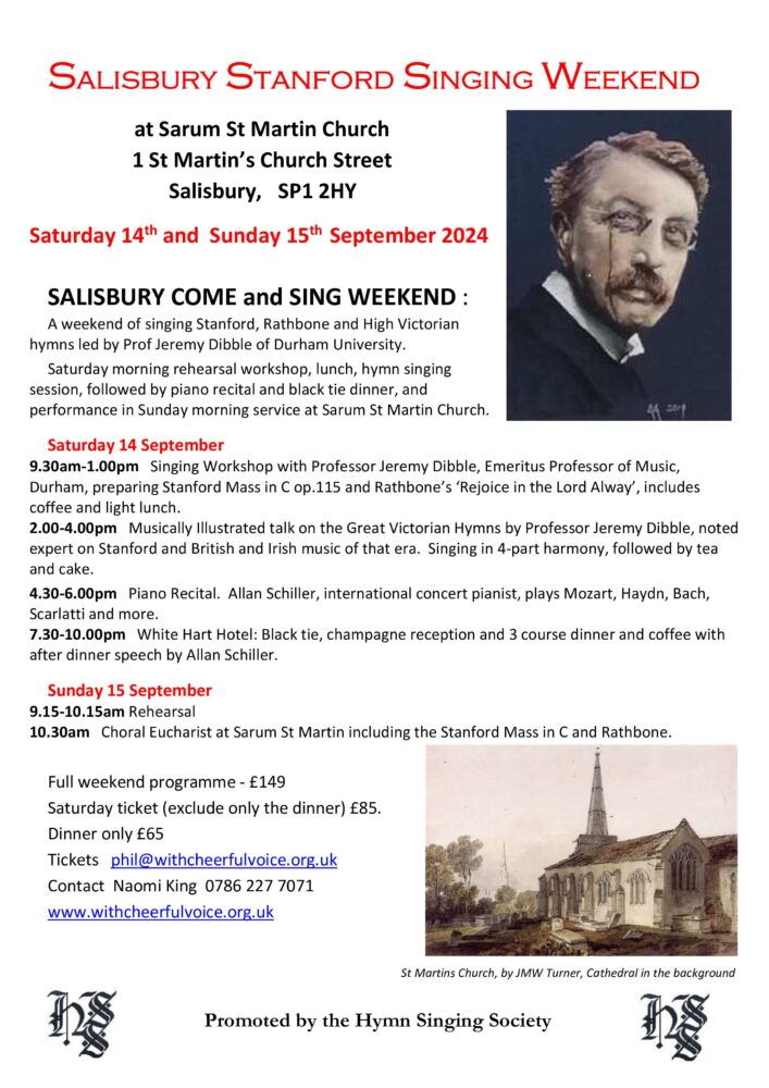 Salisbury Stanford Singing Weekend