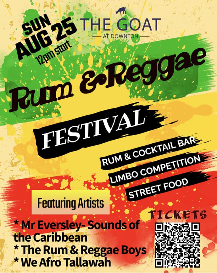 Rum & Reggae Festival: Mr Eversley - Sounds of the Caribbean + The Rum & Reggae Boys + We Afro Tallawah.