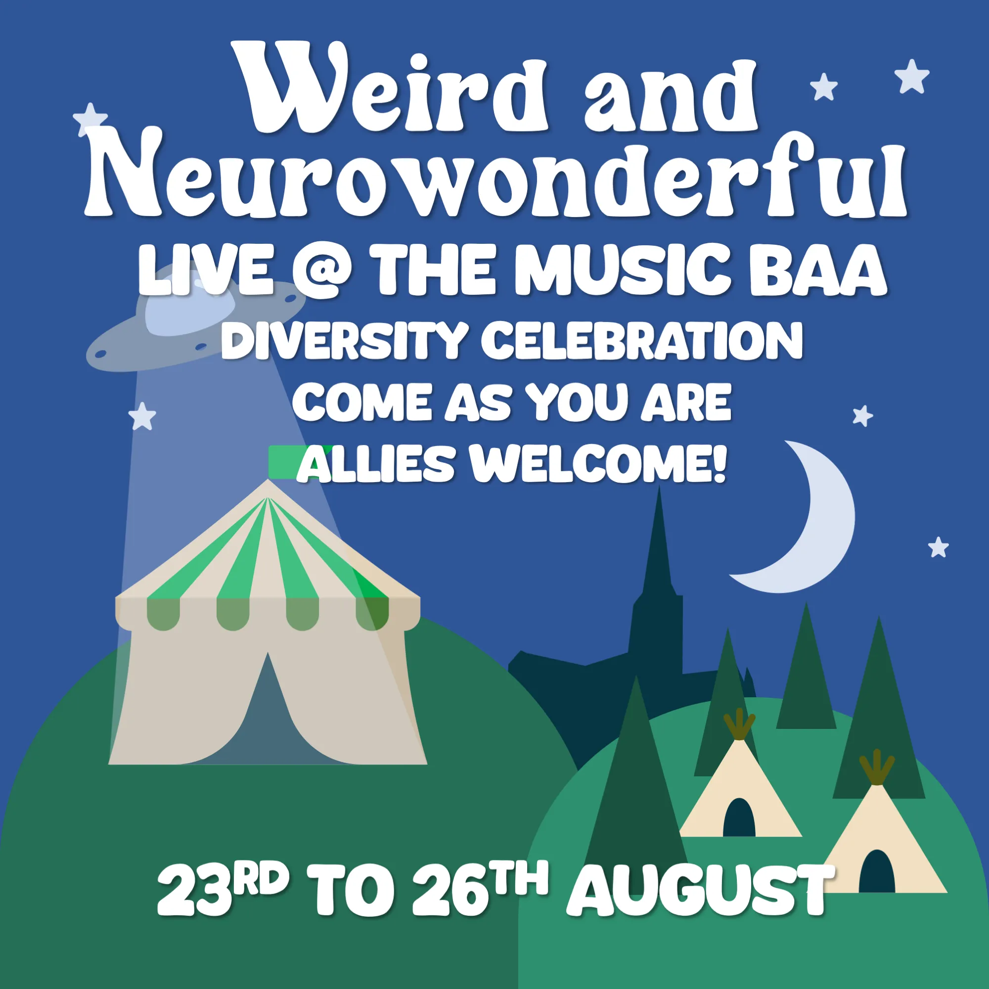 Weird and Neuro Wonderful Big Weekender: THE SCRIBES + support