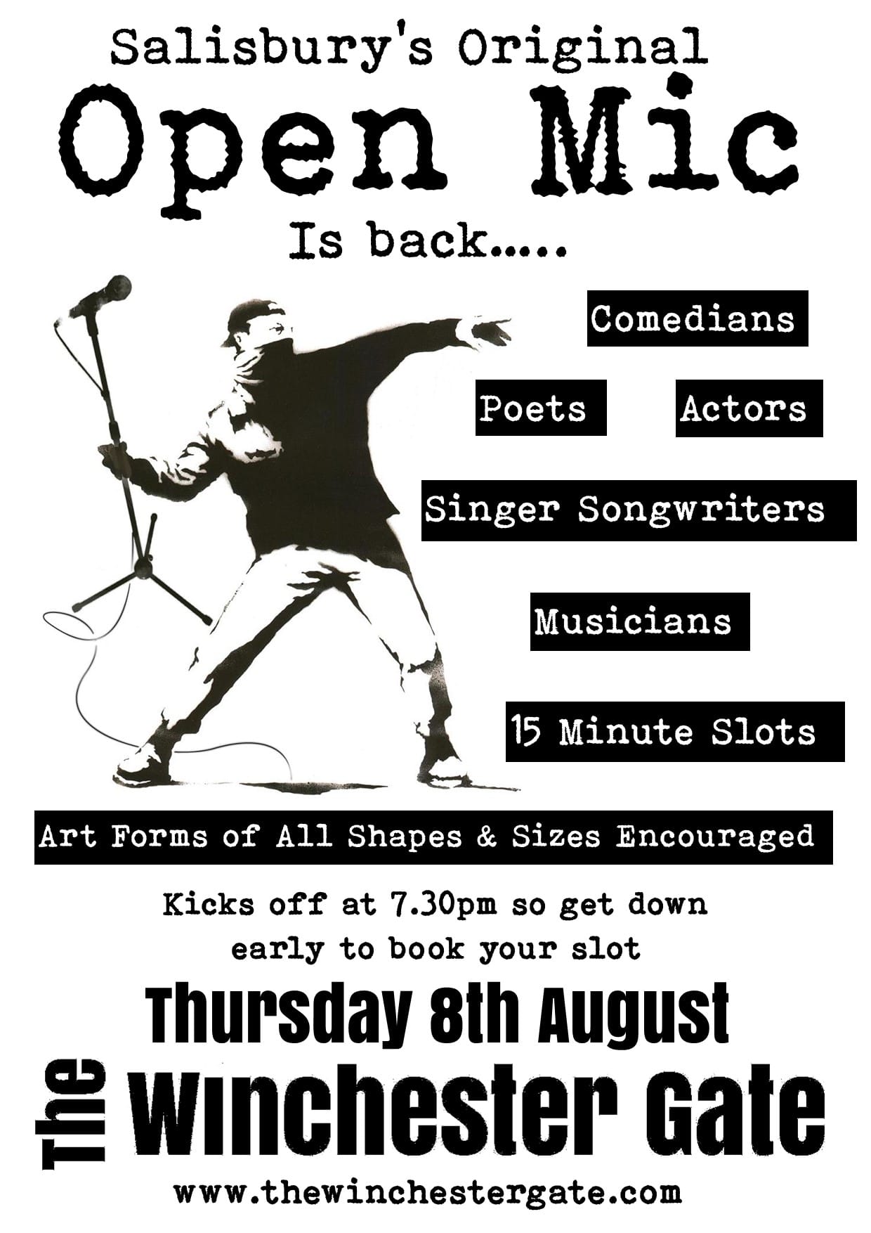 SALISBURY OPEN MIC