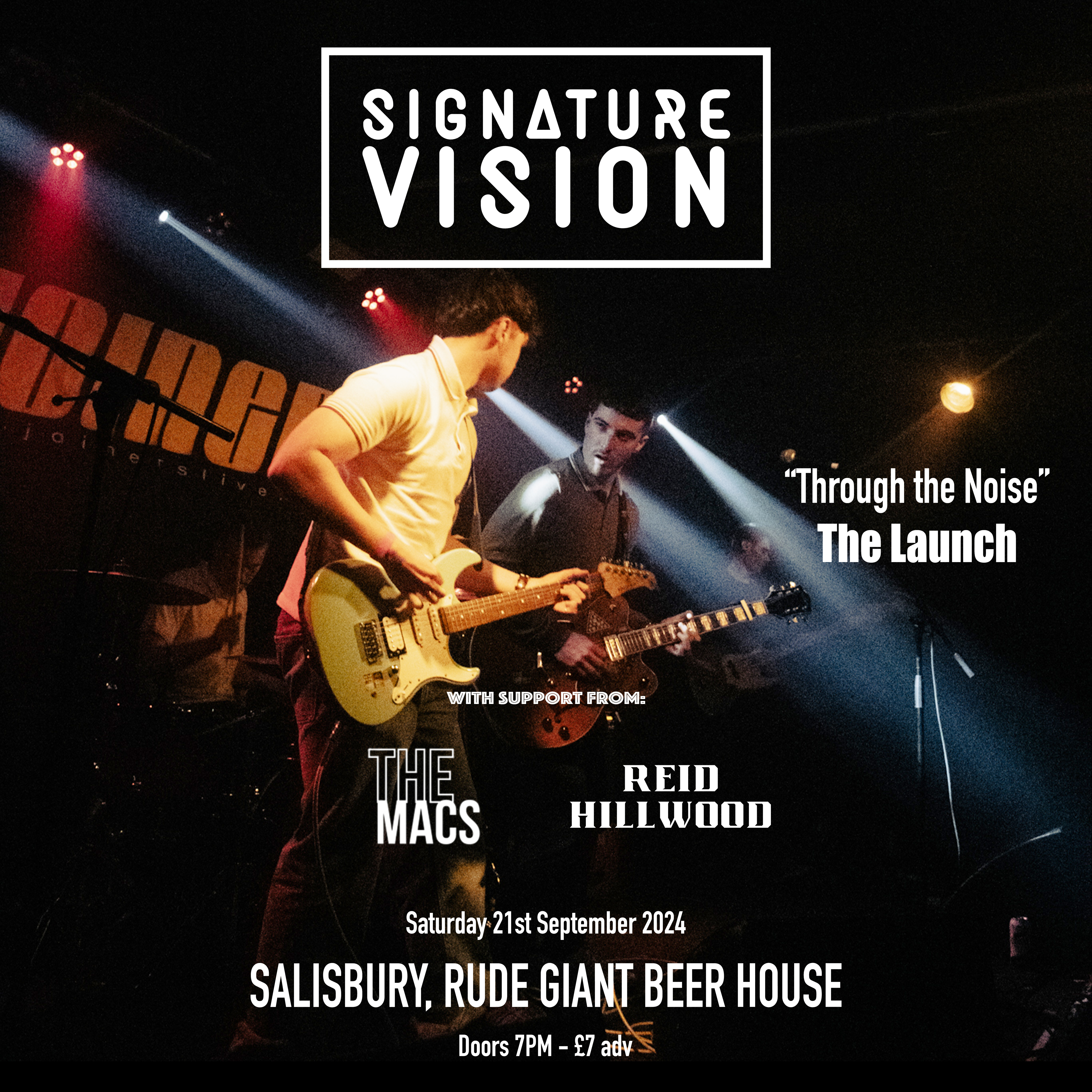 Signature Vision + The Macs and Reid Hillwood