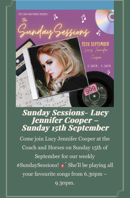 Sunday Sessions - Lucy Jennifer Cooper