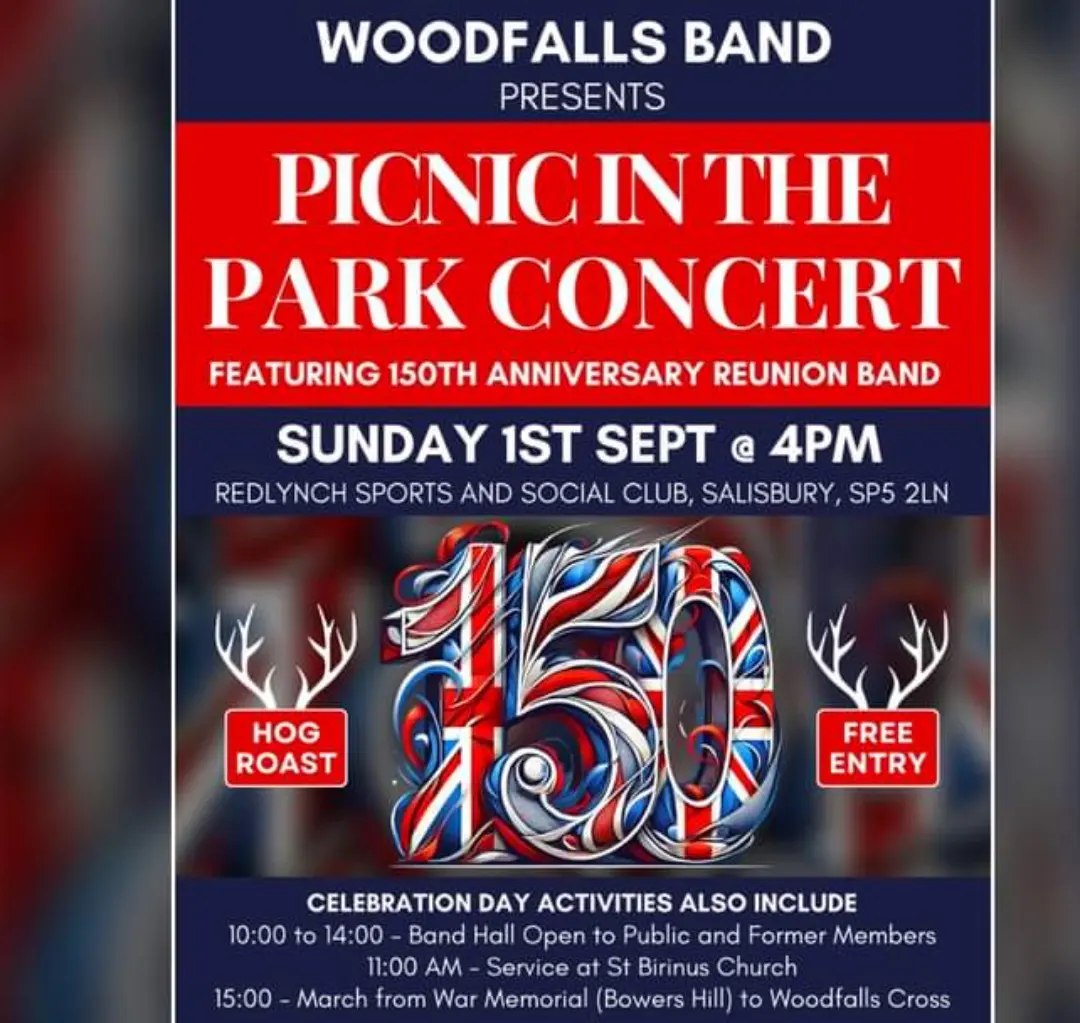 Woodfalls Band presents Picnic in the Park Concert