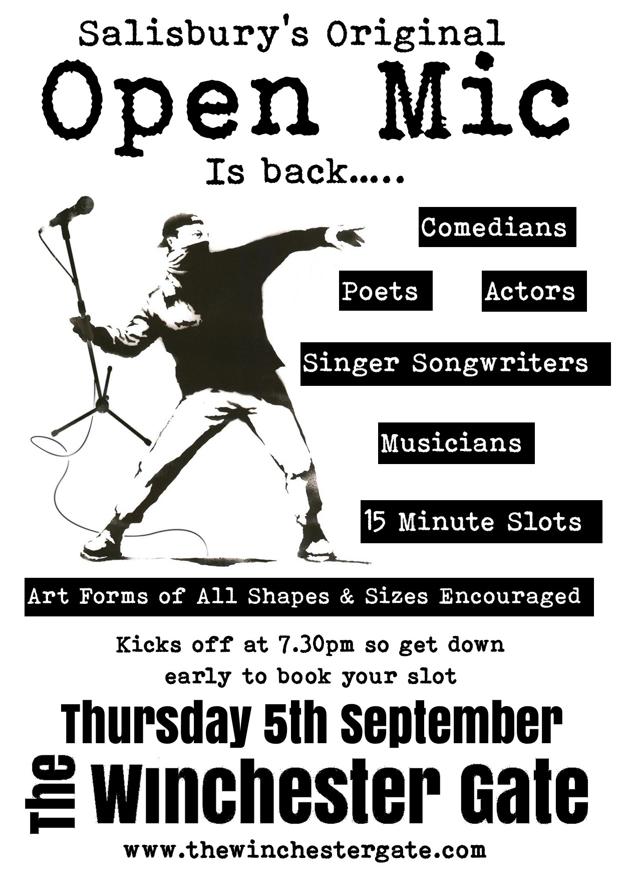 SALISBURY OPEN MIC