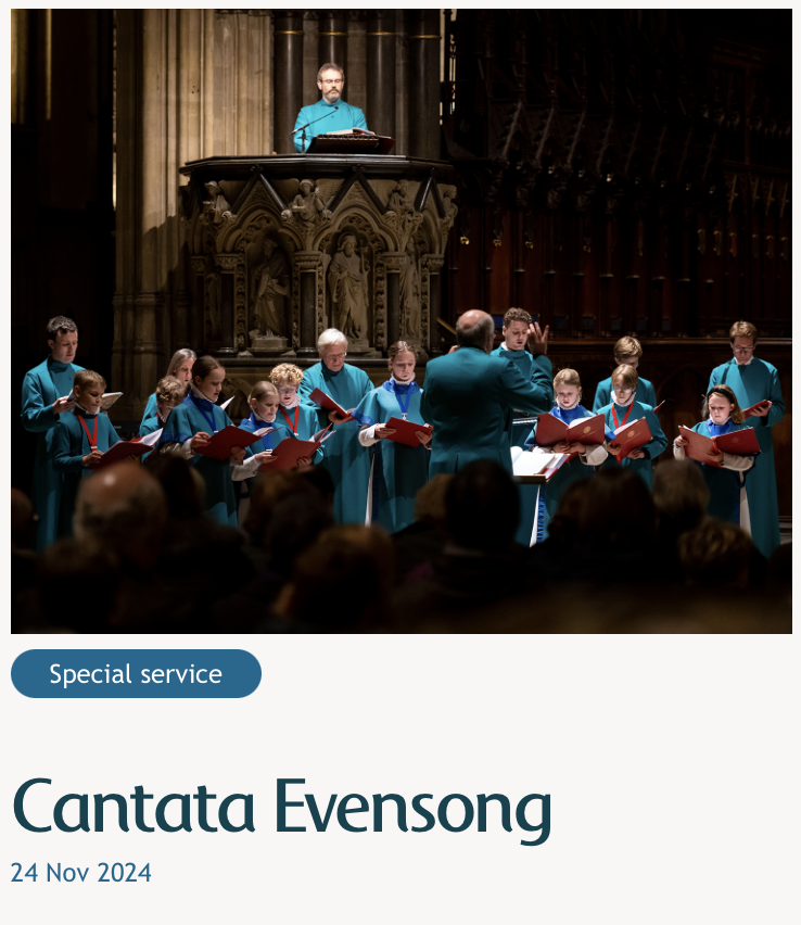 Cantata Evensong