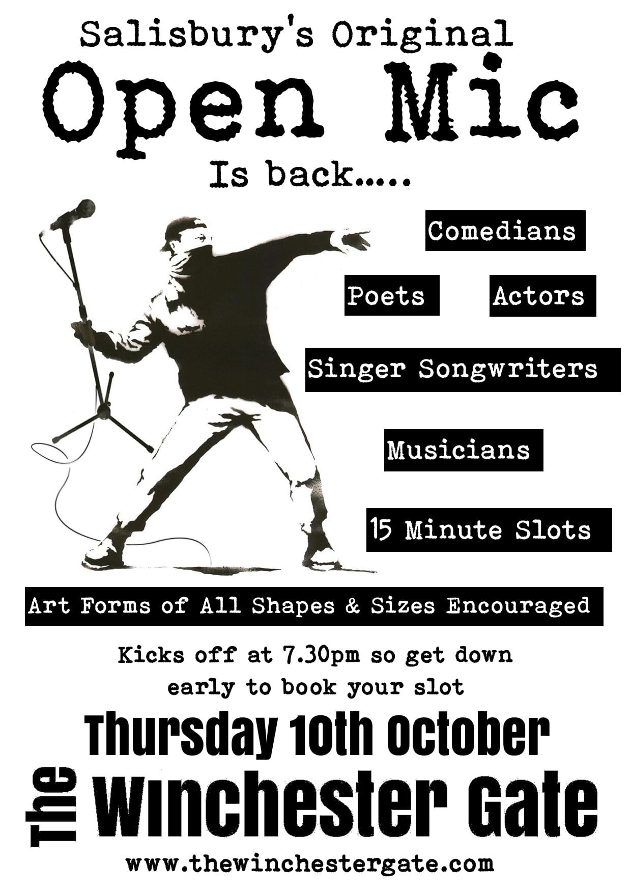 SALISBURY OPEN MIC