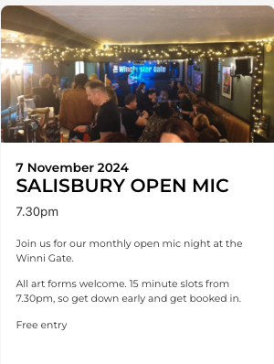 SALISBURY OPEN MIC