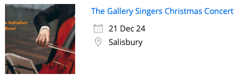 The Gallery Singers Christmas Concert