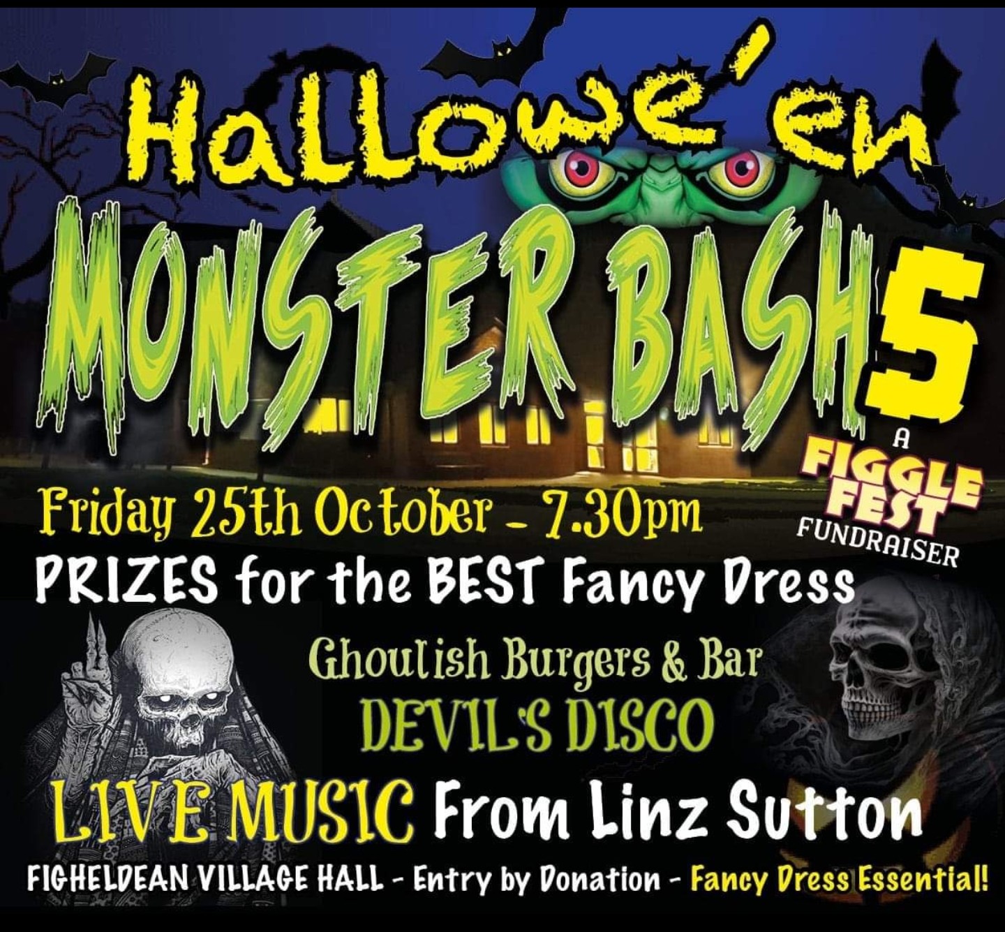 Halloween Monster Bash with LINZ SUTTON