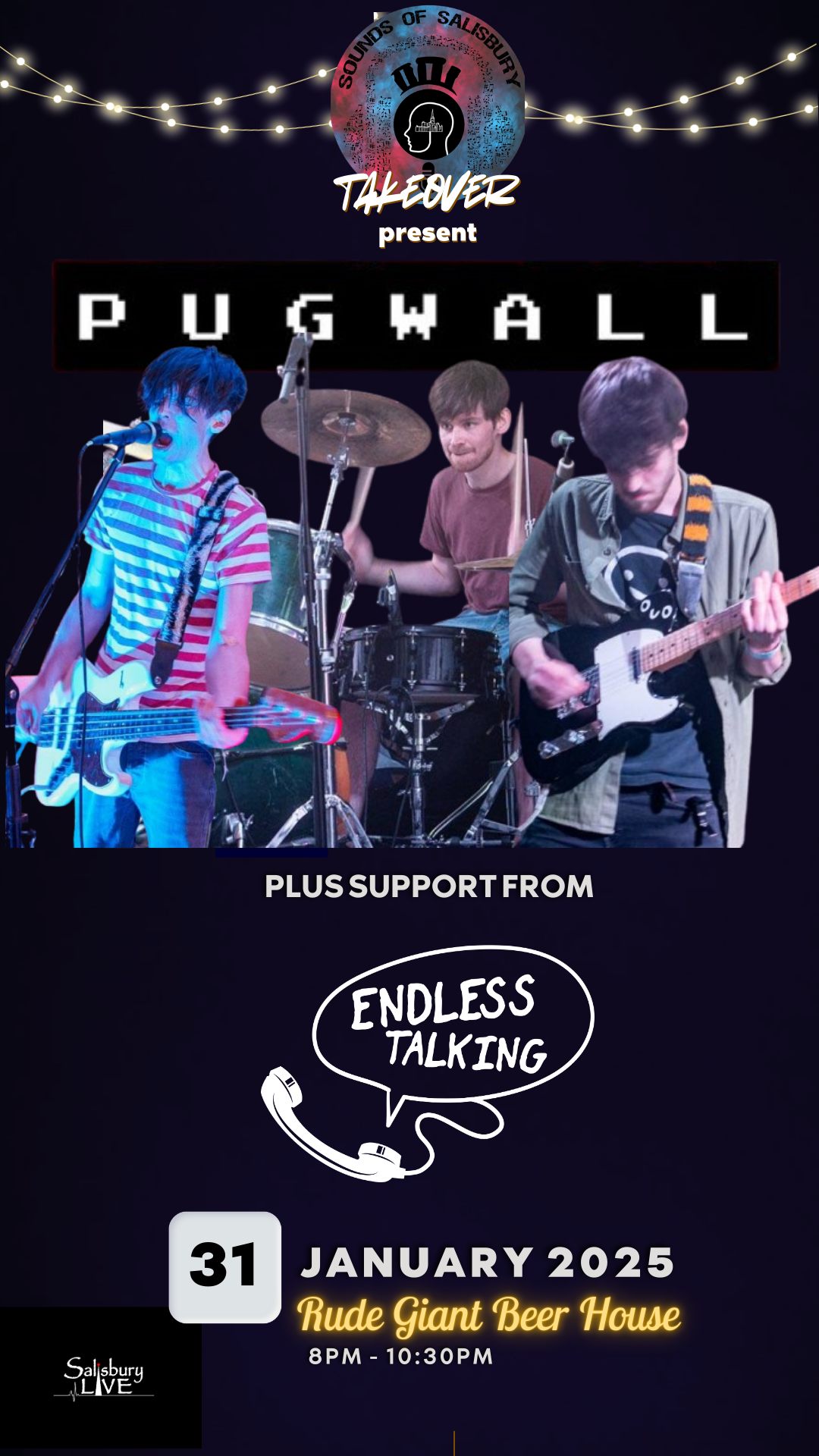 Sounds of Salisbury Takeover: PUGWALL + Endless Talking