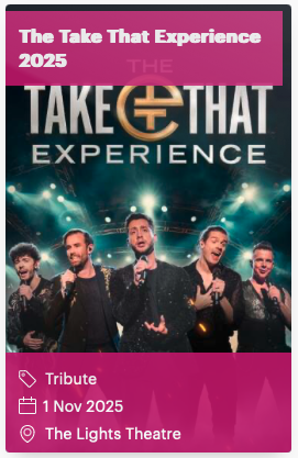 The Take That Experience 2025